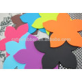 silicone custom shape coaster, colour selection coaster